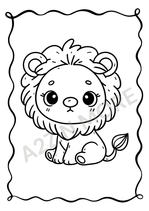 Color Everything – Printable Coloring Book PDF | Instant Download