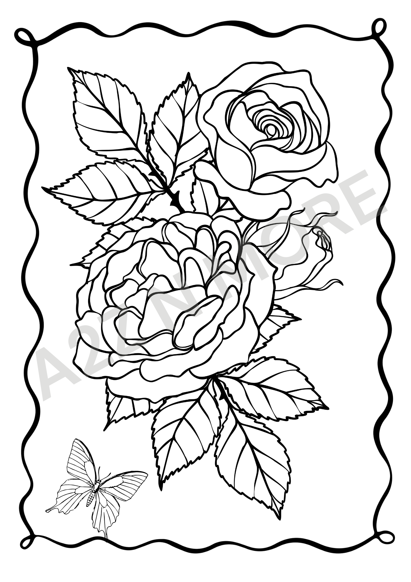 Color Everything – Printable Coloring Book PDF | Instant Download