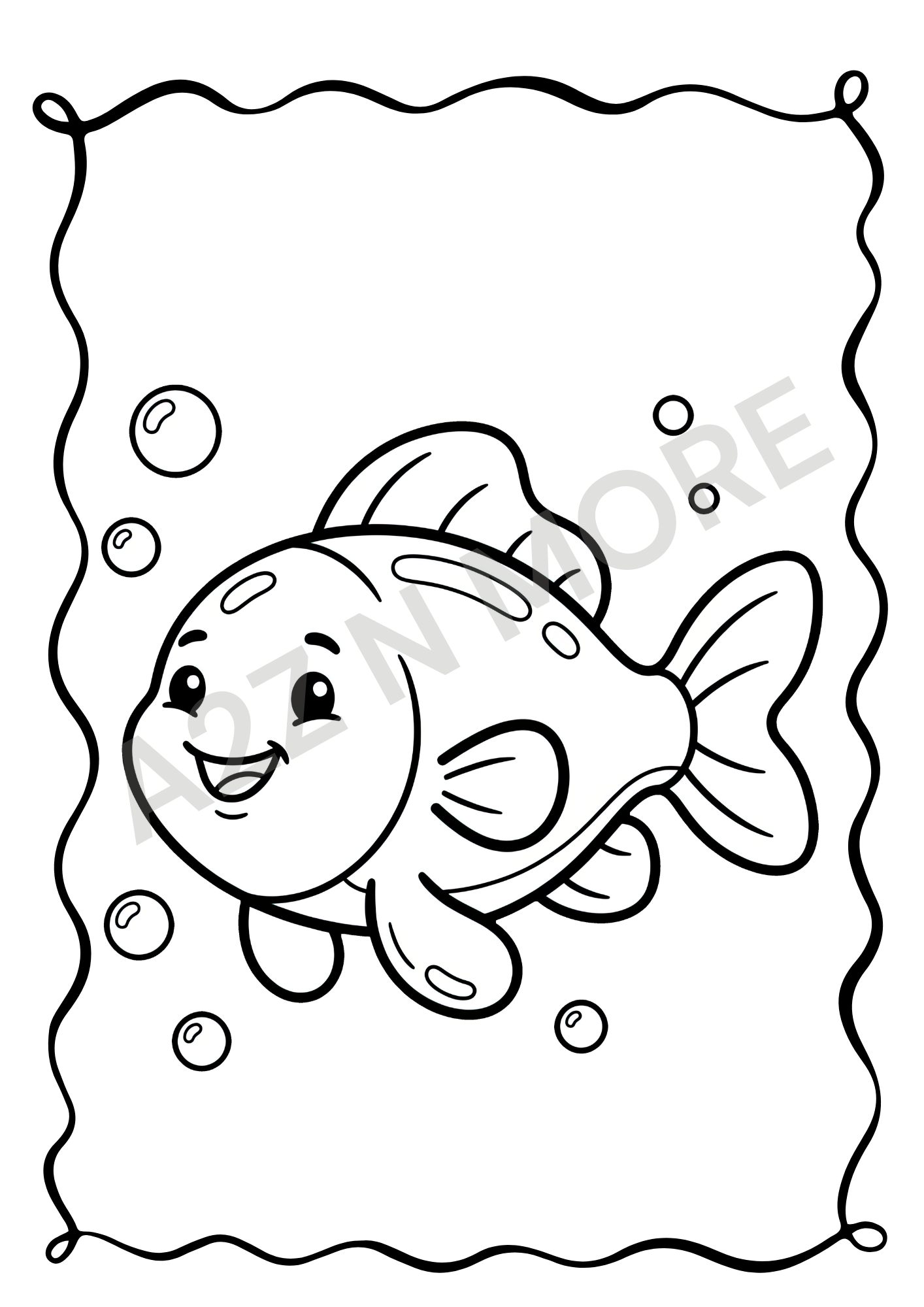 Color Everything – Printable Coloring Book PDF | Instant Download