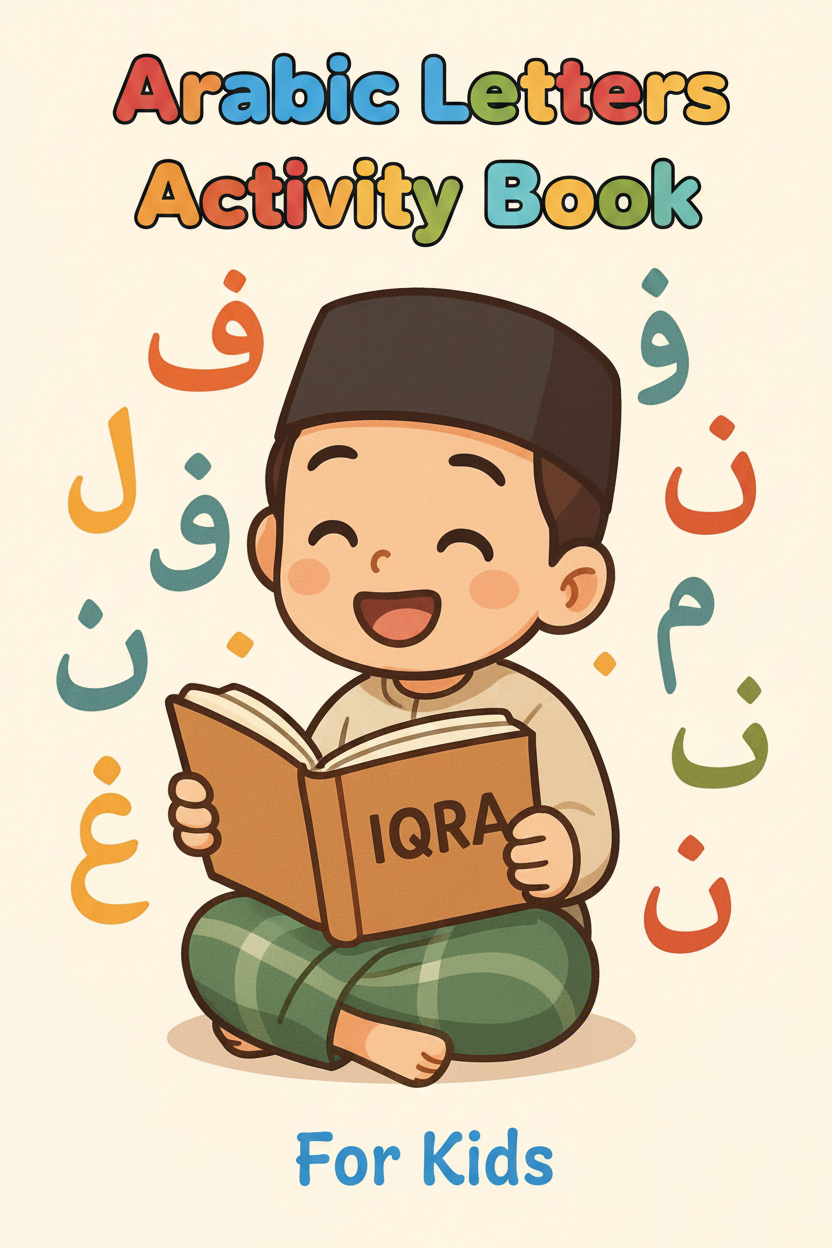 Arabic Letters Activity Book
